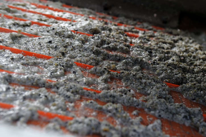 Lithium ore passes through a separation process at a plant. Lithium mining may be the next big industry in Saskatchewan.